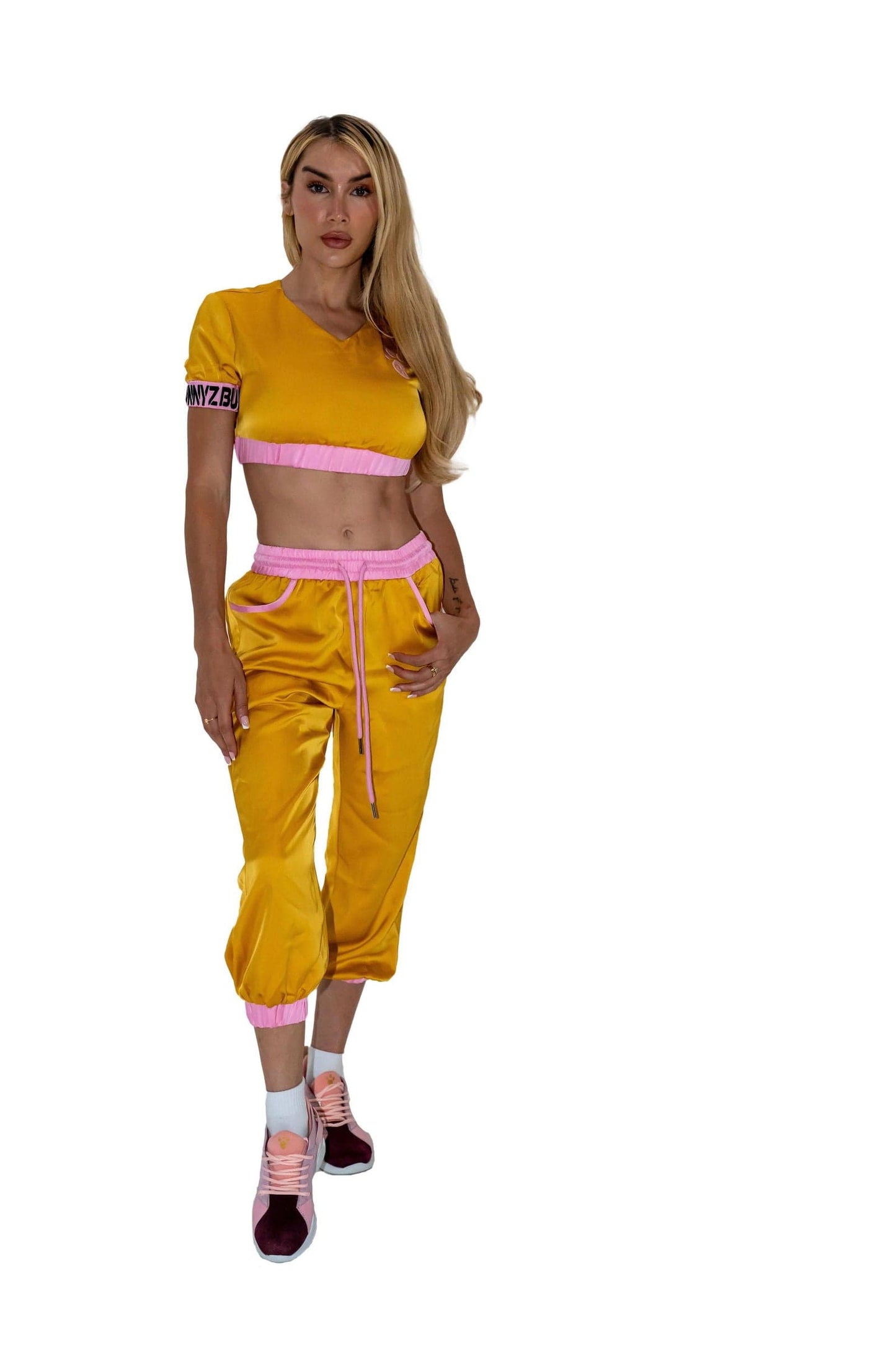 My store Power Intensity Satin Capri Set