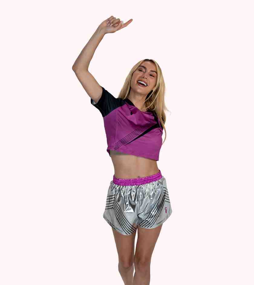 My store PowerGoal Paw Crop Top