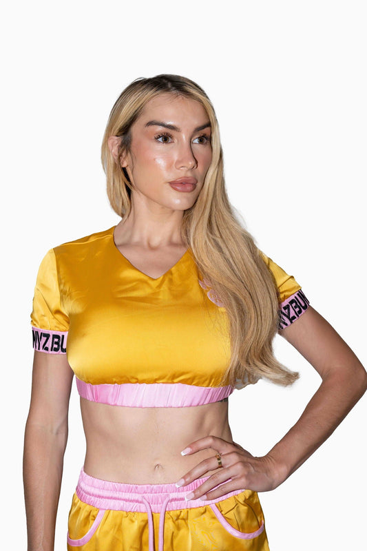 My store Power Intensity Nylon Crop Top
