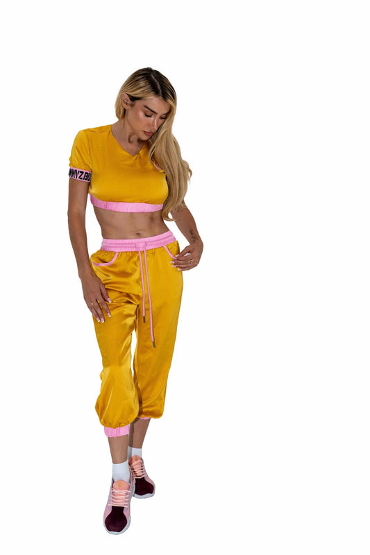 My store Power Intensity Satin Capri Set