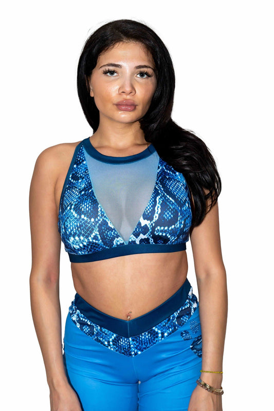 My store Snakeskin Power Bra